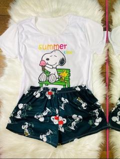 Pijama Corto Snoopy
