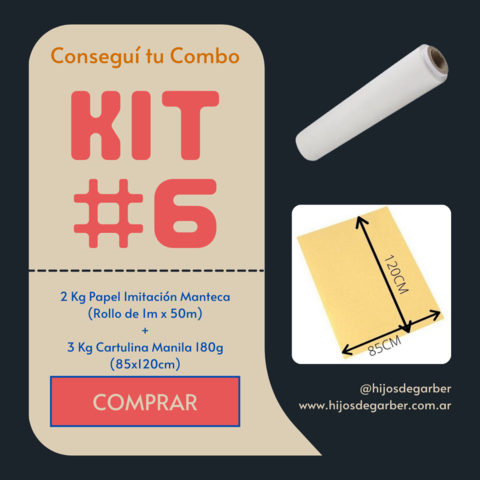 KIT MOLDERIA 6 - comprar online