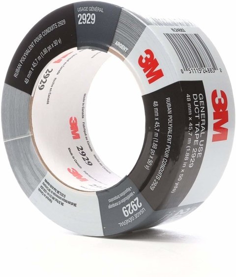 SCOTCH 2929 2"X50YD DUCT TAPE COLOR GRIS