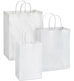 BOLSA BP3 197X90X321 C/MANIJA S/IMP/BLANCO 125GRS