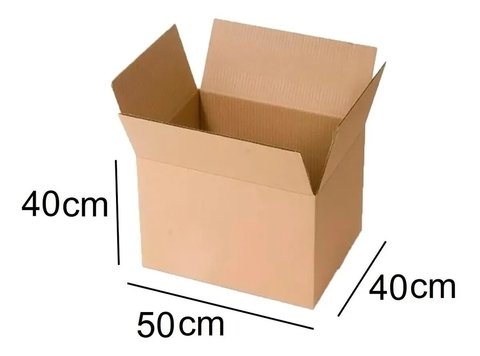 CAJAS CARTON 50X40X40 90LBS