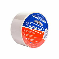 DUCT TAPE 48MMX9M BLANCO DOBLE A