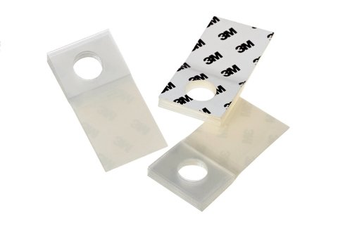 SCOTCH HANG TABS #1074 1"X2" CAJA X1000