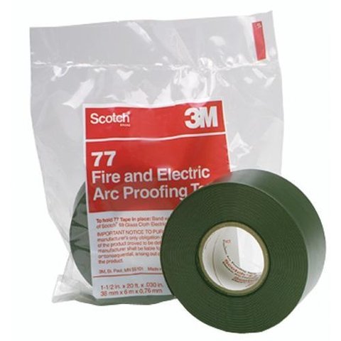 Scotch® Fire-Retardant Electric Arc Proofing Tape 77 Series