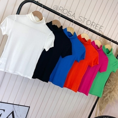 Blusa Gola Alta Cacharrel Basic Kamila