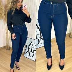 Calça Jeans Skinny Lisa Lav. Escura Rosilei