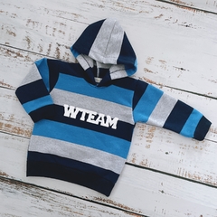 BUZO FRIZA WTEAM BLUE STRIPE - comprar online