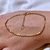 pulsera dorada enchapada en oro - comprar online