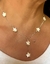 Collar de Plata y Estrellas Madreperla - Pok_joyas