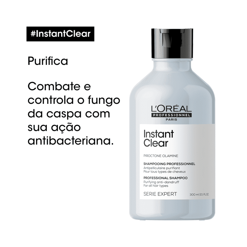 L'ORÉAL SERIE EXPERT INSTANT CLEAR CHAMPÚ ANTICASPA 300ML