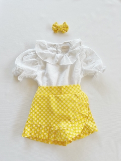 SHORT SAIA AMARELO - Charlote Baby – For Special Date