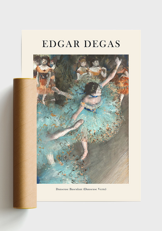 Quadro Edgar Degas Danseuse Basculant (Danseuse Verte)