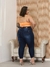 Calça Cigarrete Plus Size Jeans Feminina Capry Grande - comprar online