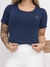 Cropped Camiseta Feminino Tshirt Blusa Estilosa Larguinha - comprar online