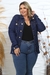 Jaqueta Jeans Rasgado Médio Feminina Plus Size Moda Frio Tendência na internet