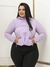 Jaqueta Corta Vento Plus Size Feminino Liso Basica Frio - comprar online