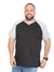 Camisa Raglan Plus Size Masculina Gola V - comprar online