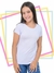 Blusa Feminina Infantil Roupa De Menina Blusa Baby Look na internet