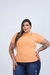 Camiseta Feminina Plus Size Algodão Social Liso Moda Premium - loja online