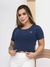 Cropped Camiseta Feminino Tshirt Blusa Estilosa Larguinha - Impérios Modas