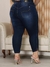 Imagem do Calça Cigarrete Plus Size Jeans Feminina Capry Grande