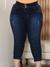 Calça Cigarrete Plus Size Jeans Feminina Capry Grande - loja online