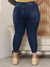 Imagem do Calça Cigarrete Plus Size Jeans Feminina Capry Grande