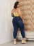 Imagem do Calça Cigarrete Plus Size Jeans Feminina Capry Grande