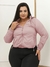 Jaqueta Corta Vento Plus Size Feminino Liso Basica Frio - comprar online