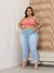 Calça Cigarrete Plus Size Jeans Feminina Capry Grande - loja online