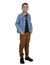 Jaqueta Jeans Premium Infantil Menino Modelo Destroyde na internet