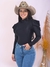 Calça Jeans Feminina Flare Imperios Modas Estilo Country Bordado - comprar online