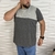 Imagem do Camiseta Com Manga Curta Plus Size Masculina Moda Premium