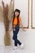Imagem do Calça Jeans Skinny com lycra Infantil Feminina Lançamento