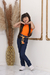 Calça Jeans Skinny com lycra Infantil Feminina Lançamento - comprar online
