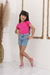 Short Jeans Lycra Feminino Meninas Infantil 4 Ao 16 na internet