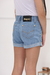 Imagem do Short Jeans Infantil Meninas Cintura Alta Hot Pants
