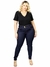 Calça Jeans Plus Size Feminina Cintura Alta 702 - comprar online