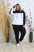 Conjunto Moletom Blusa De Frio com Calça Roupa Plus Size com Capuz - loja online