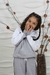 Conjunto Moletom Gatinha Flanelado Infantil Juvenil Menina - comprar online