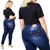 Calça Plus Size Jeans Skinny Feminina Imperios Modas 705 na internet