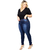 Calça Plus Size Jeans Skinny Feminina Imperios Modas 705 - loja online