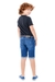 Bermuda Jeans Infantil Menino Masculino C Regulador E Cinto