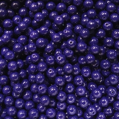 Bolitas de vidrio de 8 mm x TIRA AZUL MARINO OPACO - Armado Shop