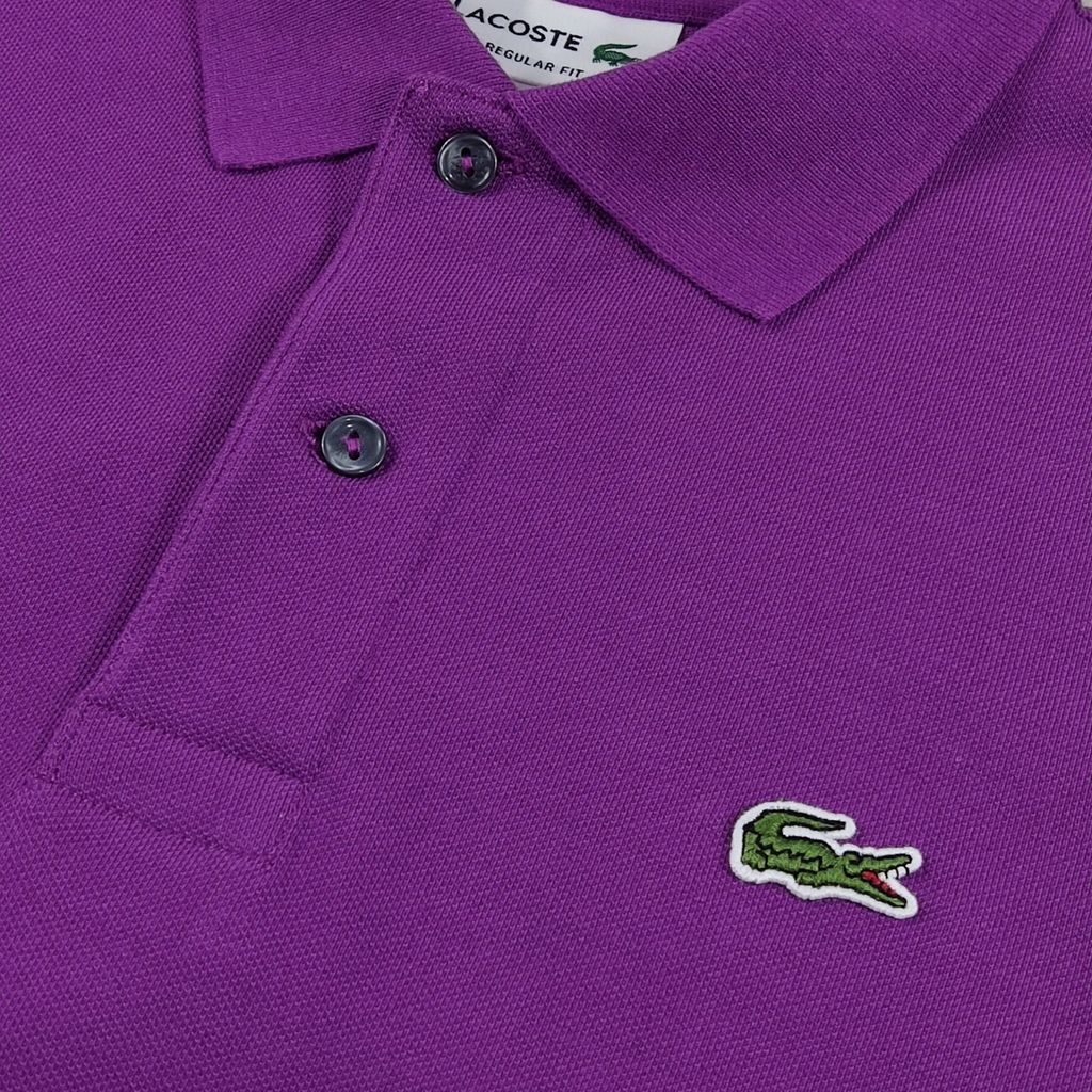 Camisa polo Polo Lacoste cl ssica roxa