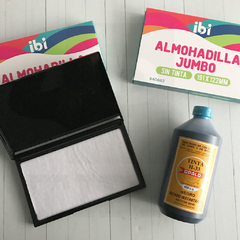 Almohadilla Ibi Jumbo + Tinta indeleble H33 450 ml.