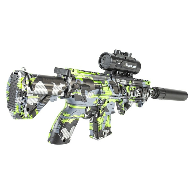 Arma Sniper Grande 50cm De Brinquedo Lança Bolinha De Gel