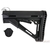 STOCK PARA AIRSOFT M4 CTR BD0635 PRETO BIG DRAGON