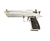 PISTOLA DE AIRSOFT DESERT EAGLE L6 .50AE PRATA CYBERGUN