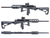 RIFLE DE AIRSOFT SMG SUB MACHINE GUN OTS-126 - MODIFY na internet